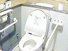 Voyeur camera in the ladies toilet